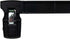 HangOn Recycled Plastic Pants Hangers with Ridged Clips, 12 Inch, Black, 10 Pack