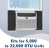 Window Air Conditioner Side Panels, 2 Pack for Windows, Summer Heat and Draft Insulation, Window Seal Accessories