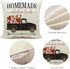 Hlonon Valentines Day Pillow Covers - Set of 4 18 x 18 Inches Red Heart Truck and Love Arrow Decor