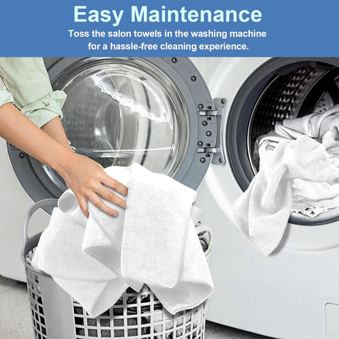 24 Pack Set 16x27 inch UNIMADE Hand Towels - Highly Absorbent and Quick Drying Microfiber Gym Towels, Premium Wash