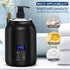Massage Oil Warmer, Yofuly Electric Massage Oil Digital Heater with Two Oil Bottles, Portable Body Lotion Warmer Cream