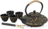 Ufine Koi Fish Cast Iron Teapot Set Stove Top Tea Kettle with