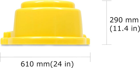 Seki Japan Egg Pierce, Hard Boiled Egg Peeler, Kawaii Chikin Shape, Yellow