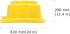 Seki Japan Egg Pierce, Hard Boiled Egg Peeler, Kawaii Chikin Shape, Yellow