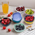 12 Pack Mini Square Dinnerware Bowls, 4.5 OZ Unbreakable Wheat Straw Dipping Bowls for Kids, Multicolor
