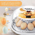 12 360 Incubators for Hatching Eggs, Chicken Waterer Cups, Automatic Egg Turner Holds Eggs, Smart Incubator Clear