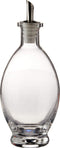 Fox Run Olive Oil and Vinegar Drizzler Bottle, Oval, Glass, 7.75" x