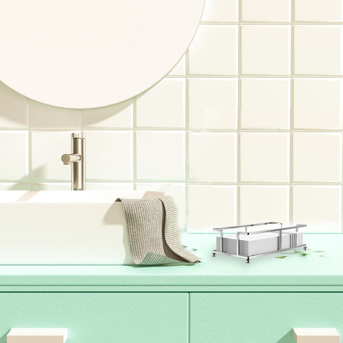 zizouoe Update Bathroom Paper Towel Holder Bathroom Guest Towel Holder Tray for Bathroom Napkin Holder Guest Towels