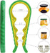 Jar Opener, 6 In 1 Bottle Opener for Weak Hands, Multifunctional Lid Opener Kit for Seniors & Kids