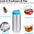 Qgond 6 6 3 3 2.13 Inch PCS Silicone Soda Can Lids, Reusable Can Covers in Colors with Straw Openings & Fully Sealed