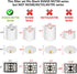 Replacement Filter for Shark NV752, NV751, NV750, NV650, NV651, NV652, NV765, NV831, AX950