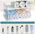 2 Water Bottle Organizer For Cabinet, Adjustable Tumbler Storage, Expandable Water Bottle Holder For Kitchen