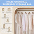 DERIQ 20pcs 60 Inch Plastic Garment Bag, Clear Dry Cleaner Bags for Clothes Cover, Laundry Bags for Storage
