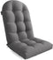 UDPATIO Adirondack Chair Cushion with Ties - Fade-Resistant Waterproof Outdoor Recliner High