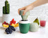 Citrus Juicer Hand Juicer with Lemon Shape - Two Press Options for Different Fruits (Green)