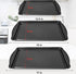 Perlli Cookie Sheets for Baking, 3-Piece Non Stick Oven Pan Tray Set, Carbon Steel BPA Free for Cakes and Cookies