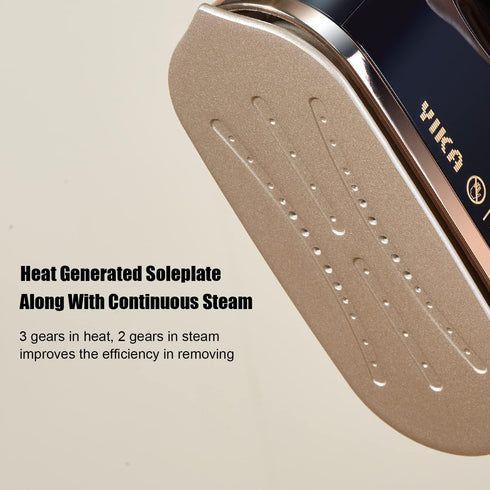 YIKA Handheld Portable Steamer for Clothes, 2 in 1 Ironing & Steaming, Large Soleplate, 45S Heat Up for Home and Travel