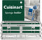 Cuisinart Sponge Holder for Kitchen SinkMetal Sink Caddy with Triple Suction Cups,