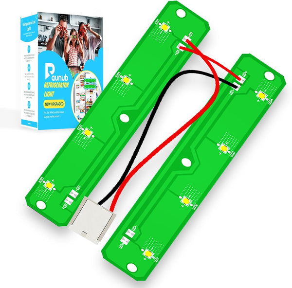 Upgraded W11042554 LED Light Module Board for Whirlpool Maytag Amana Refrigerators, Replaces W11527432 W11101384