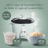 6 300W 3 6 COOK WITH COLOR Cup Rice Cooker - Effortless Cooking and Perfectly, Cooks Cups of Raw Rice for Cups