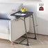 6 3 TV Tray Table, Adjustable TV Dinner Table for Eating on Couch with Cup Holder, Folding Couch Desk with Height