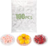 Plastic Bowl Covers 100pcs Reusable Elastic Shower Caps for Outdoor Food, Sourdough Bread Proofing, Keep Bugs Away