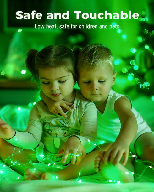 6 Pack 7FT 20 btfarm Fairy Lights Battery Operated, LED Mini String Lights Waterproof Silver Wire for Mason Jars