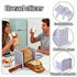 RyanDesign 4 Settings Adjustable Bread Slicer Guide - Thickness for Perfect Homemade Bread Slices, Food-Grade ABS Toast