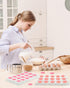 EORTA 2 Pack Sugar Flower Drying Mold, 30 Cavity Fondant Shaping Tray for Cake Decoration Baking Tools
