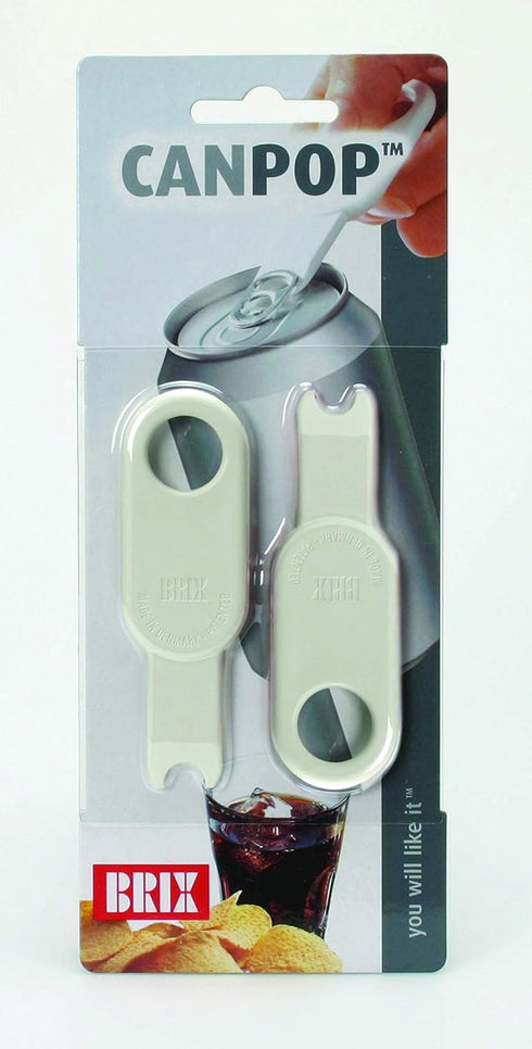 Brix CanPop Beverage Can Opener, Set of 2