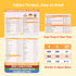 270+ Foods Air Fryer Cheat Sheet Magnets - Cooking Guide Booklet for Air Fryer Accessories and Flip Chart