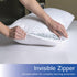 Body Size Pillow Protector, 21" W x 55" L, Waterproof Zippered Pillow Cover, Hypoallergenic Dust Proof Case
