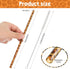 Leopard Straws Bulk, Reusable Plastic Cheetah Animal Straws with Cleaning Brush for Women Tumblers, 27 Pieces