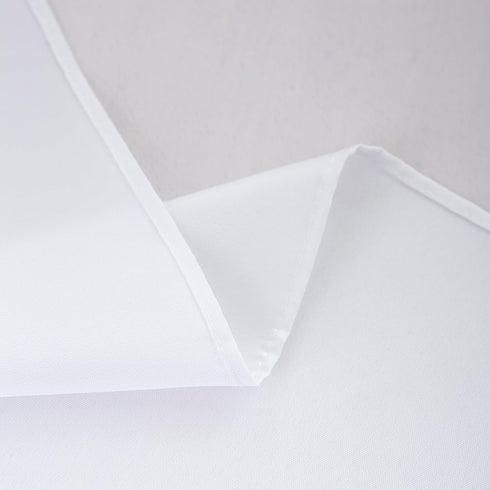 36 36 Inch 20-30 Inch sancua Small Square Tablecloth x White (Fits Tables), Stain and Wrinkle Resistant Washable Fabric