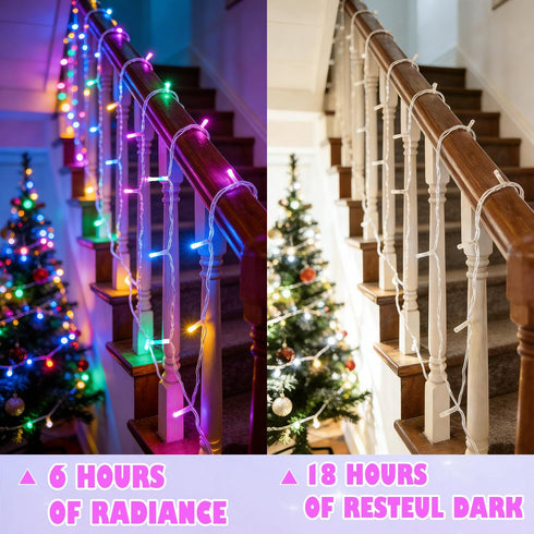 9.8ft 20 ANJAYLIA Easter String Lights Battery Operated, LED Pastel Fairy Lights, Waterproof Small String Lights