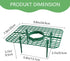 ANGTUO 10 Pack Square Strawberry Supports for Garden Strawberry Plant Support Strawberry Stand Holder Strawberry Racks
