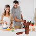 Kitchen Utensils Set, 16 Pcs Wooden Spoons for Cooking, Natural Teak Nonstick Spatula with Spoon Rest, Premium Quality