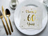 Cheers to 60 Years Cocktail Napkins - 50-Pack 3-Ply Napkins for Happy 60th Birthday & Wedding Anniversary Party