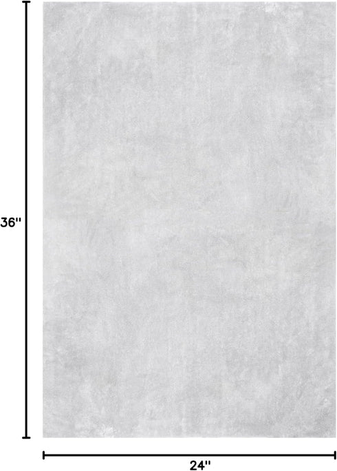 2' 3' Cozy nuLOOM x Plush SuperiorWash Area Rug, Machine Washable, Non-Slip, Soft Fluffy Shag Carpet for Living Room