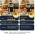 P5 (18 oz) ESPRO French Press Coffee Maker Patented Double Micro-Filter for Grit Free Brew, Heat-Resistant Thicker