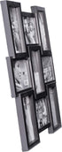 Malden 4x6 9-Opening Collage Picture Frame, Displays Nine 4x6 Pictures, Black