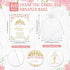 Ferreve 50 Sets Baby Shower Bottle Opener Favors Included Bottle Opener Keychain Crown Charms Keychain Thank You Cards