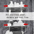 20 Pcs Heavy Duty J Shaped Zinc Alloy S Hooks for Hanging, Wire Shelving Accessories