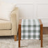 Solino Home Linen Checkered Table Runner 36 Inches - 100% Pure Linen