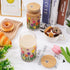 Whaline 2 Pack Spring Iced Coffee Cup, Colorful Tulip Flower Glasses with Lid, Straw, Cleaning Brush for Home Gifts