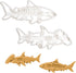 Set of 2 Shark Cookie Cutters, Hammerhead & Tiger Designs, 2 Pieces