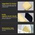 XUDAKAIXIN Grill Brush Bristle Free,(Only Replaceable Cleaning Head No Grill Brush)-Yellow