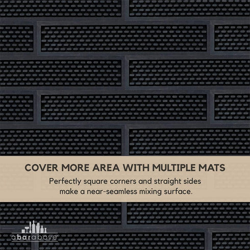 Premium A Bar Above Heavy Duty Bar Mat, Food Safe Silicone for Bartending, Coffee, Dish Drying Mats