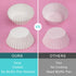 LotFancy White Cupcake Liners, 200 Count, Grease-Resistant Standard Muffin Liners, Heavy Duty Coated Paper Baking Cups, No Muffin Pan Needed by LotFancy