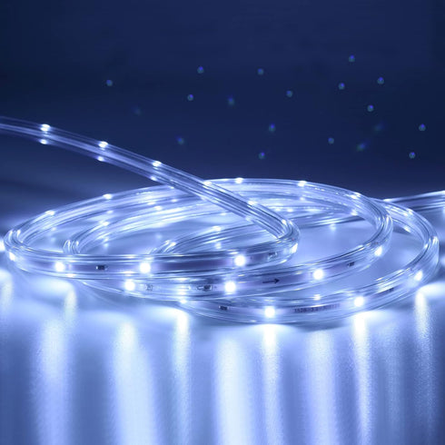 Areful 16.4ft Daylight Rope Lights, Flexible Waterproof LED Strip Light, Nature White, Indoor Outdoor Decorative
